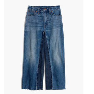 Wide-Leg Crop Jeans: Gusset Edition